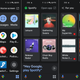 Three screenshots, side-by-side, of the new Assistant Driving Mode